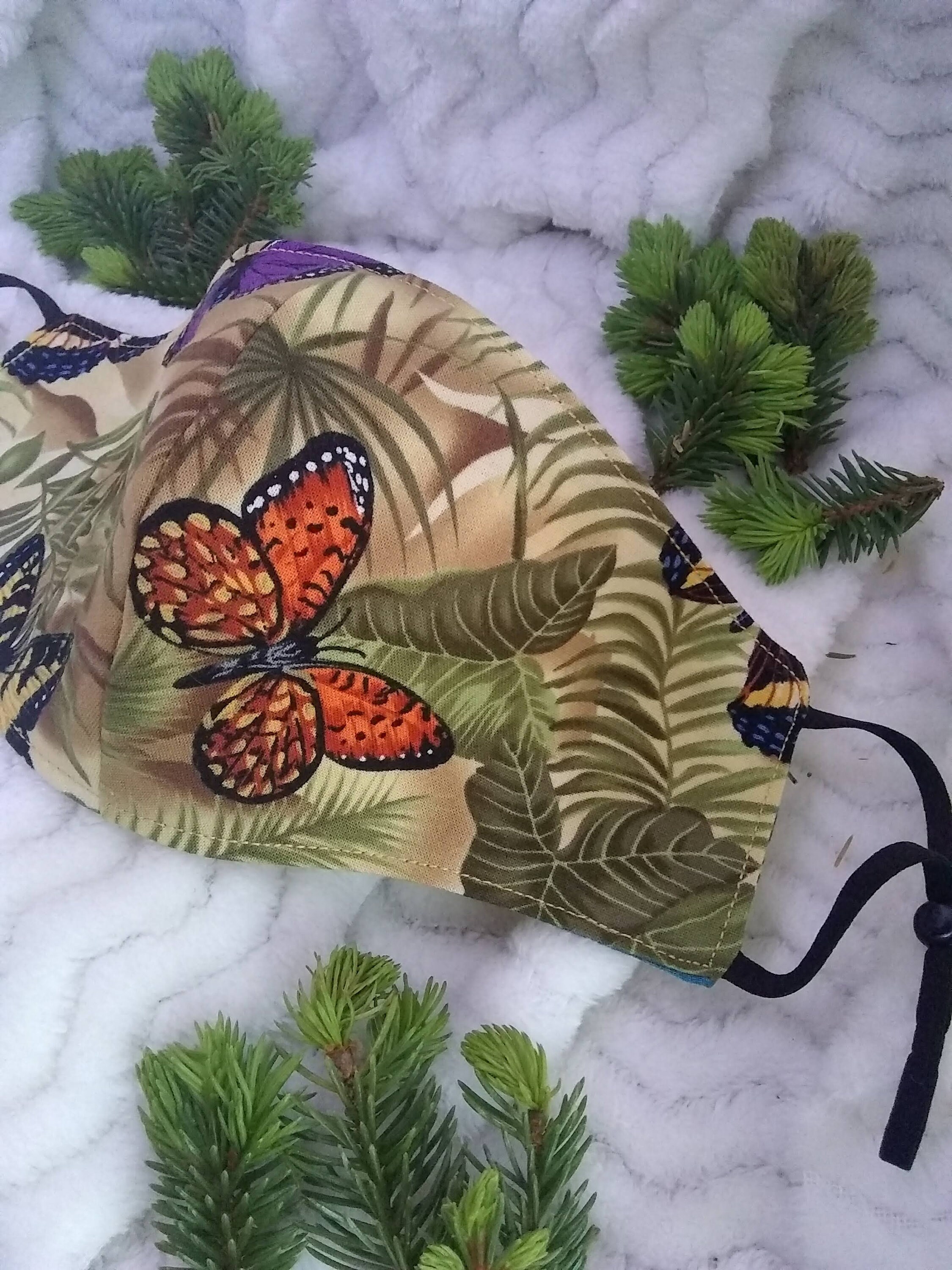 Sale price Face Masks Custom Face Mask Owls Butterflies Etsy