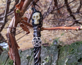 Skull Pen, Witch Pen, Wizard Pen, Wand Pen, Witch Gift, Witch, Witchcraft, Halloween Pen, Skull