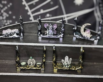 Crystal Wand Holder: Witchcraft Altar Stand