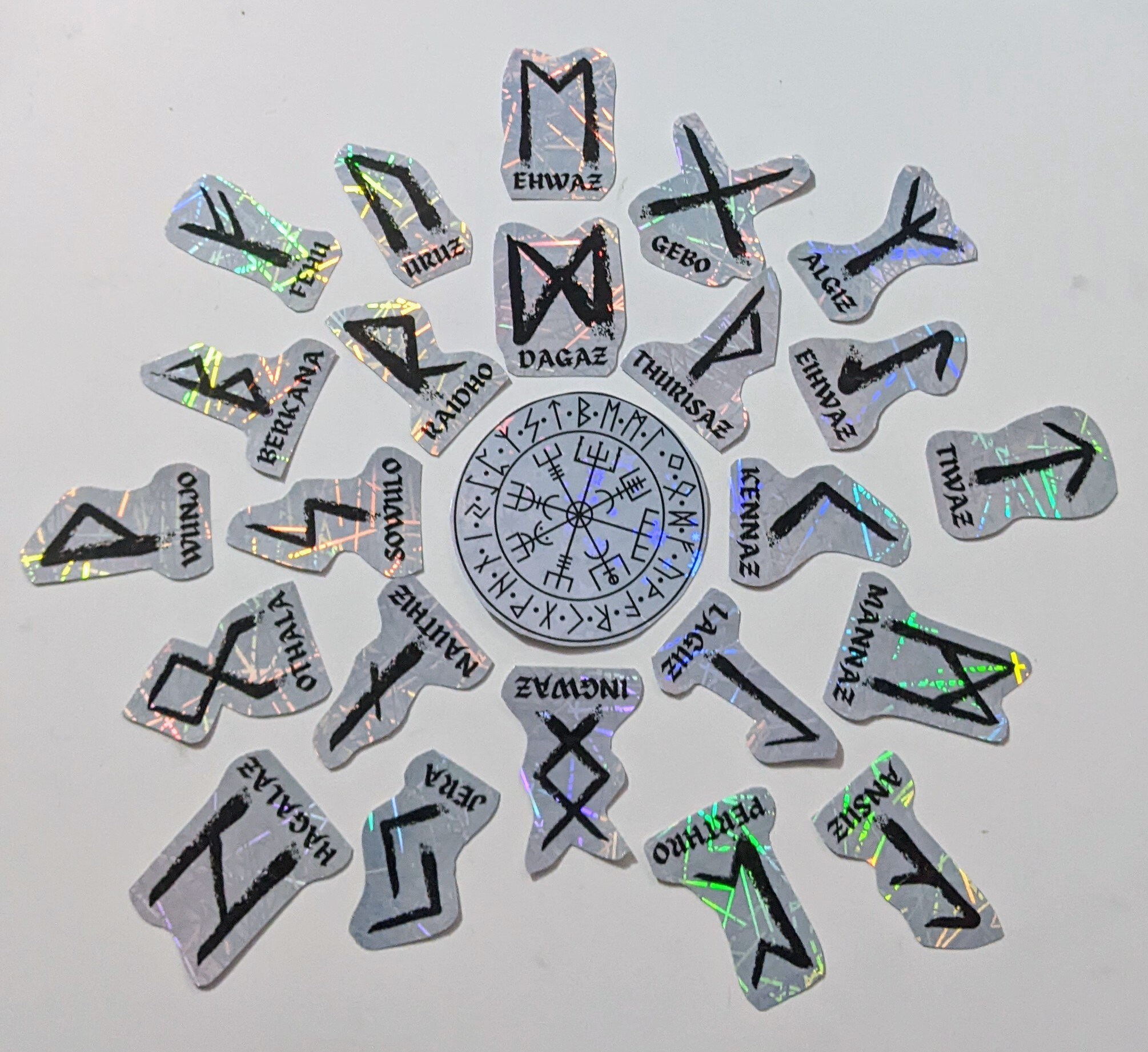 Norse Runes, Rune Stickers, Viking Stickers, Witchy Stickers ...