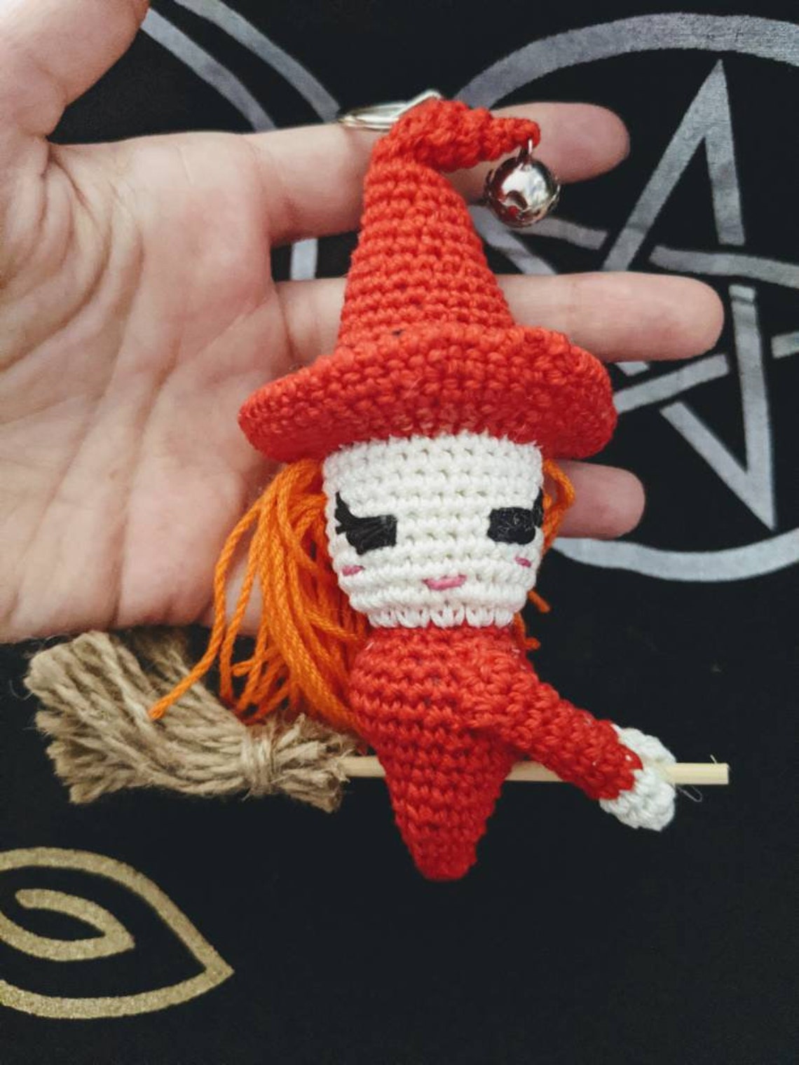 scarlet witch keyring