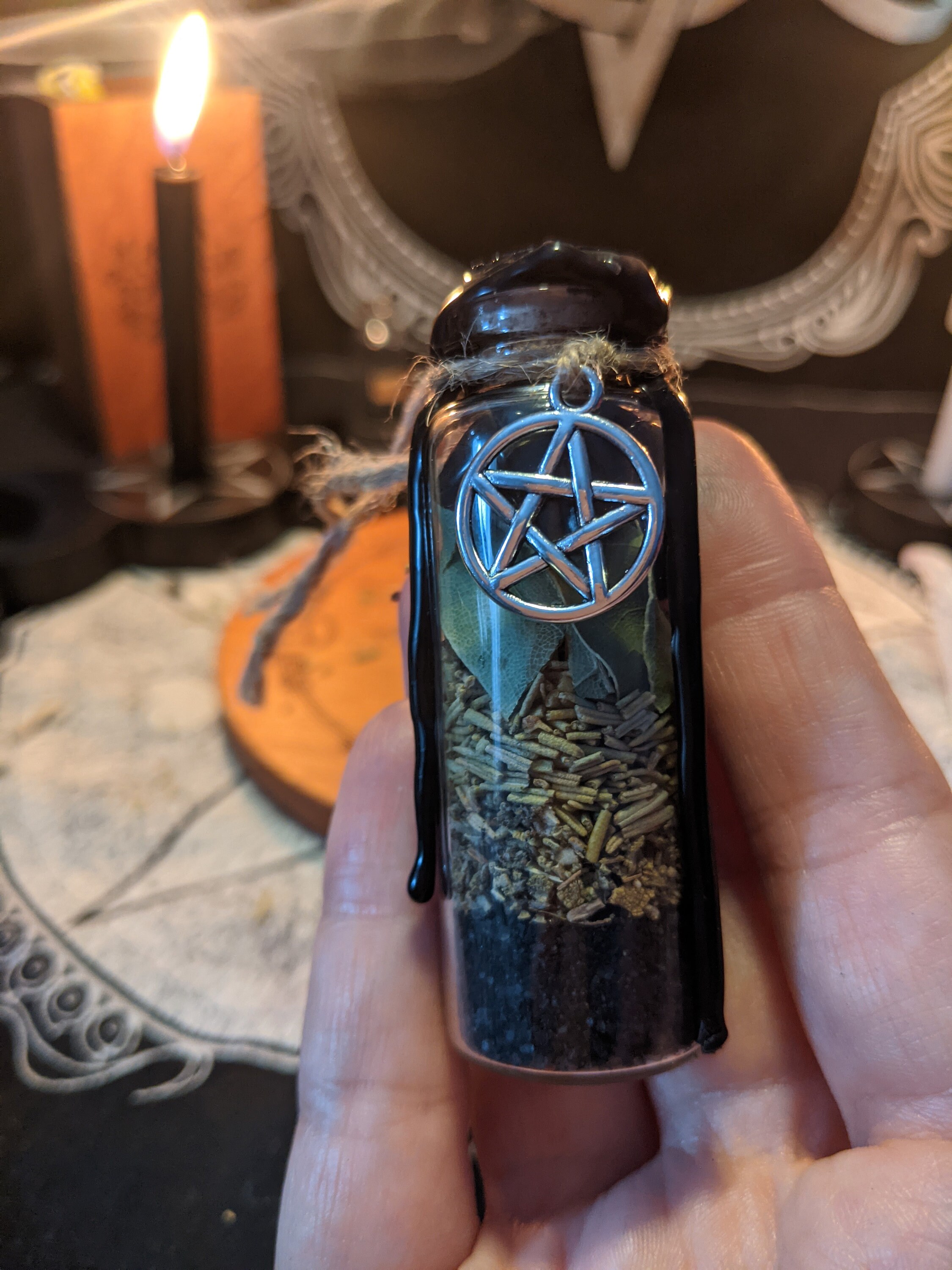 Protection Spell Jar DIY Protection Spell Jar Witch Spell Etsy UK