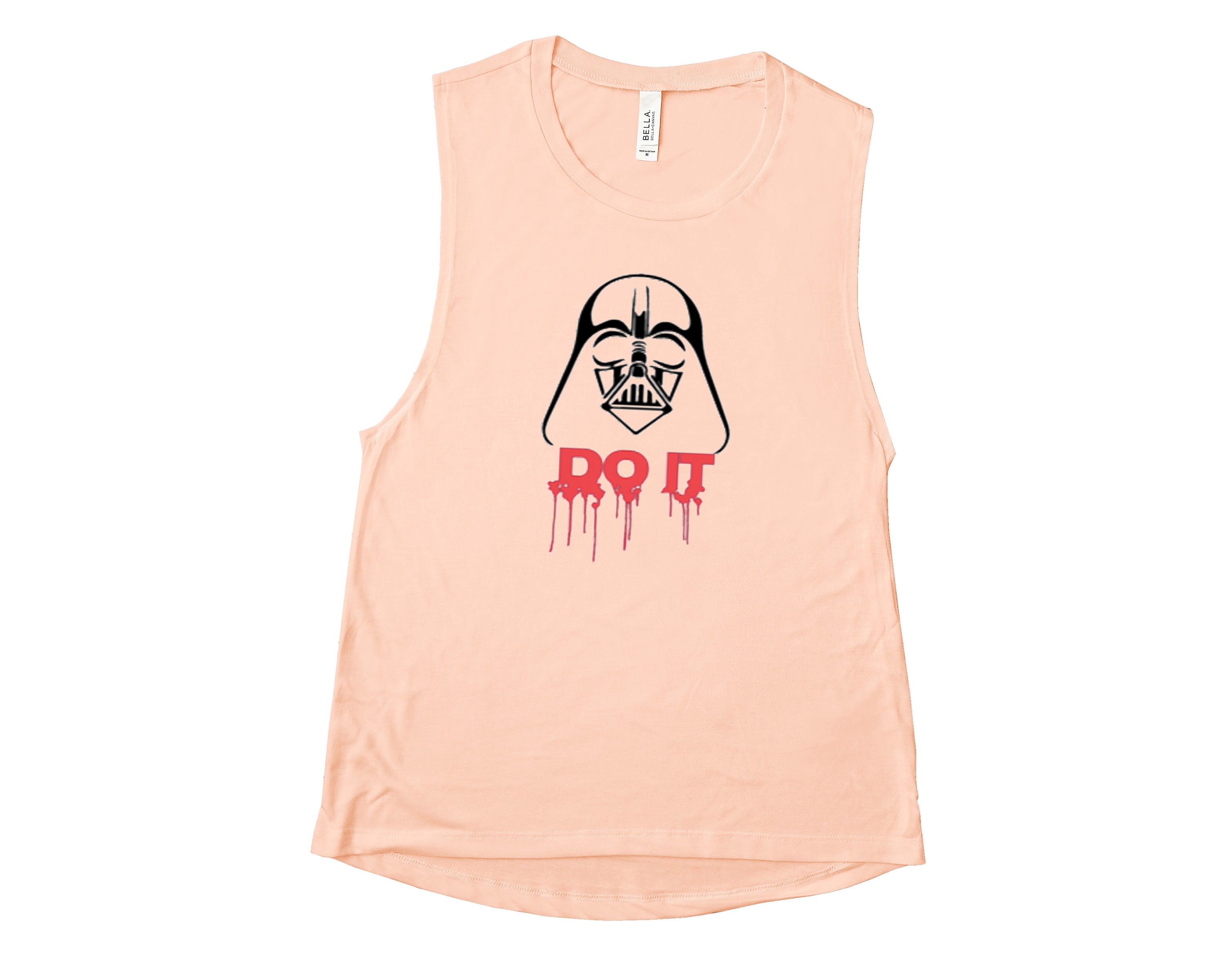 peach workout shirt