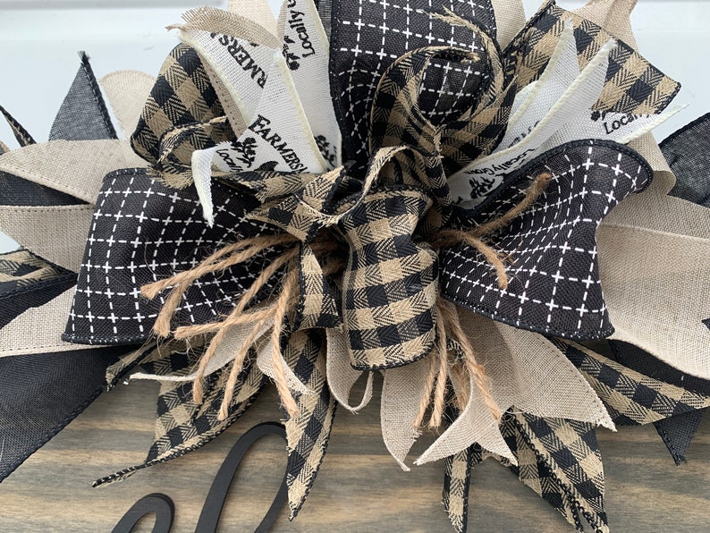 Hand Painted Cow Door Hanger Cow Door Wreath Rustic Door Etsy