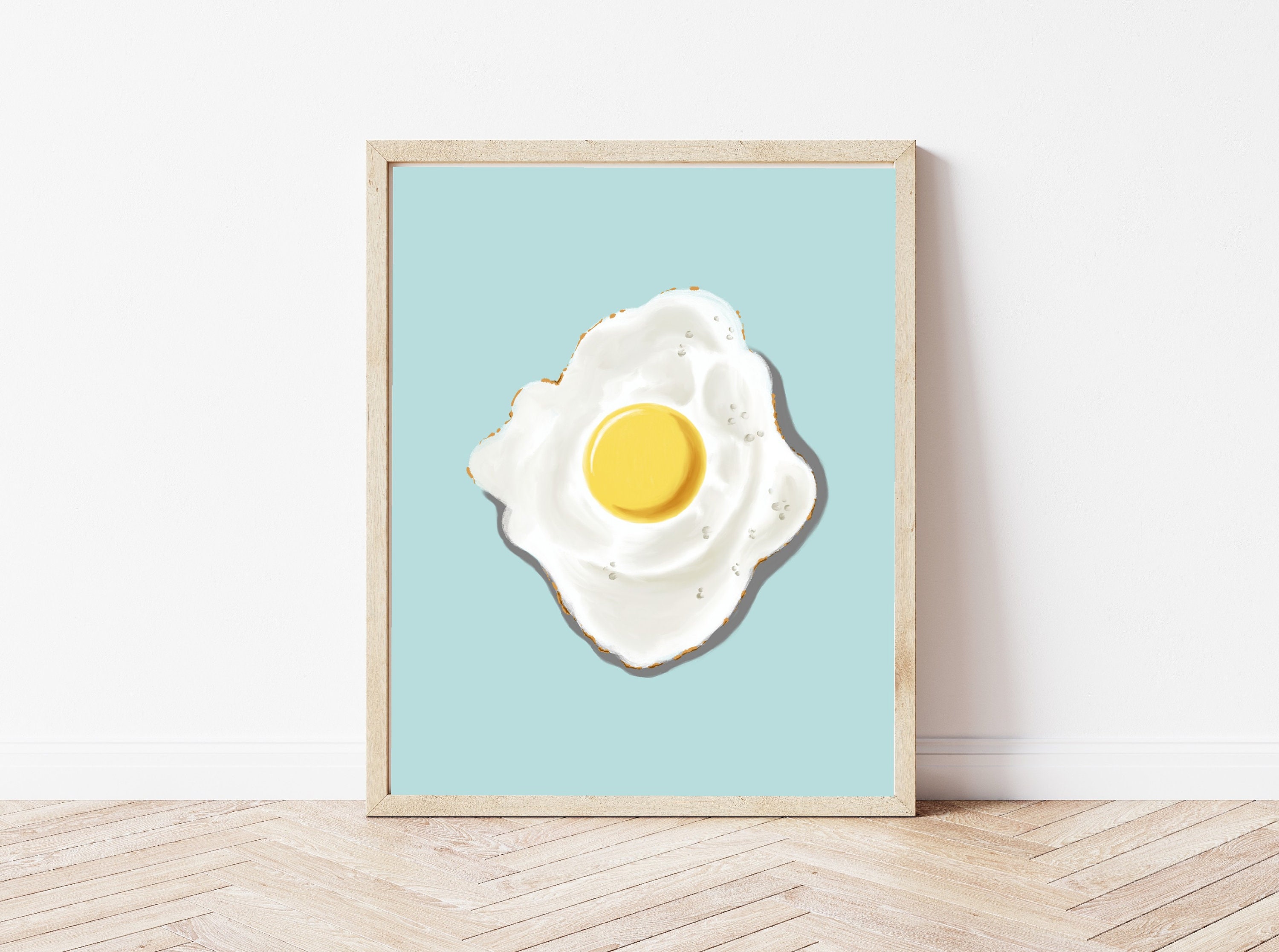 Sunny Side up Printable, Printable Wall Art, Egg Wall Art Printable ...
