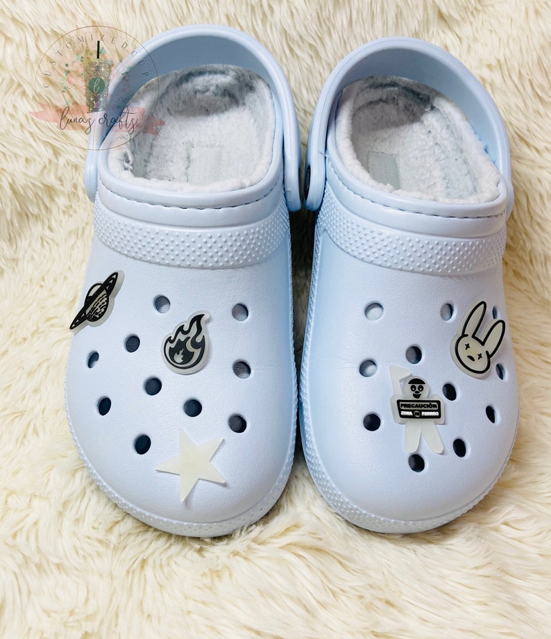 bad bunny charm for crocs