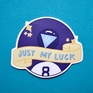 Magic 8 Ball Vinyl Sticker