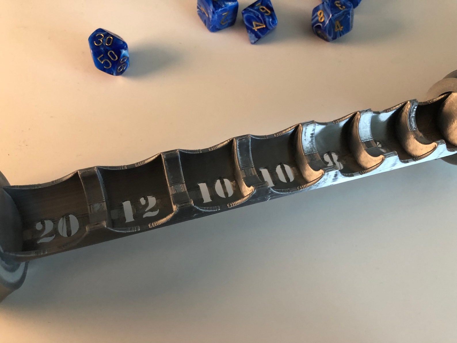 Dnd Dice Axe Dungeons and Dragons Customizable Dice Holder Etsy
