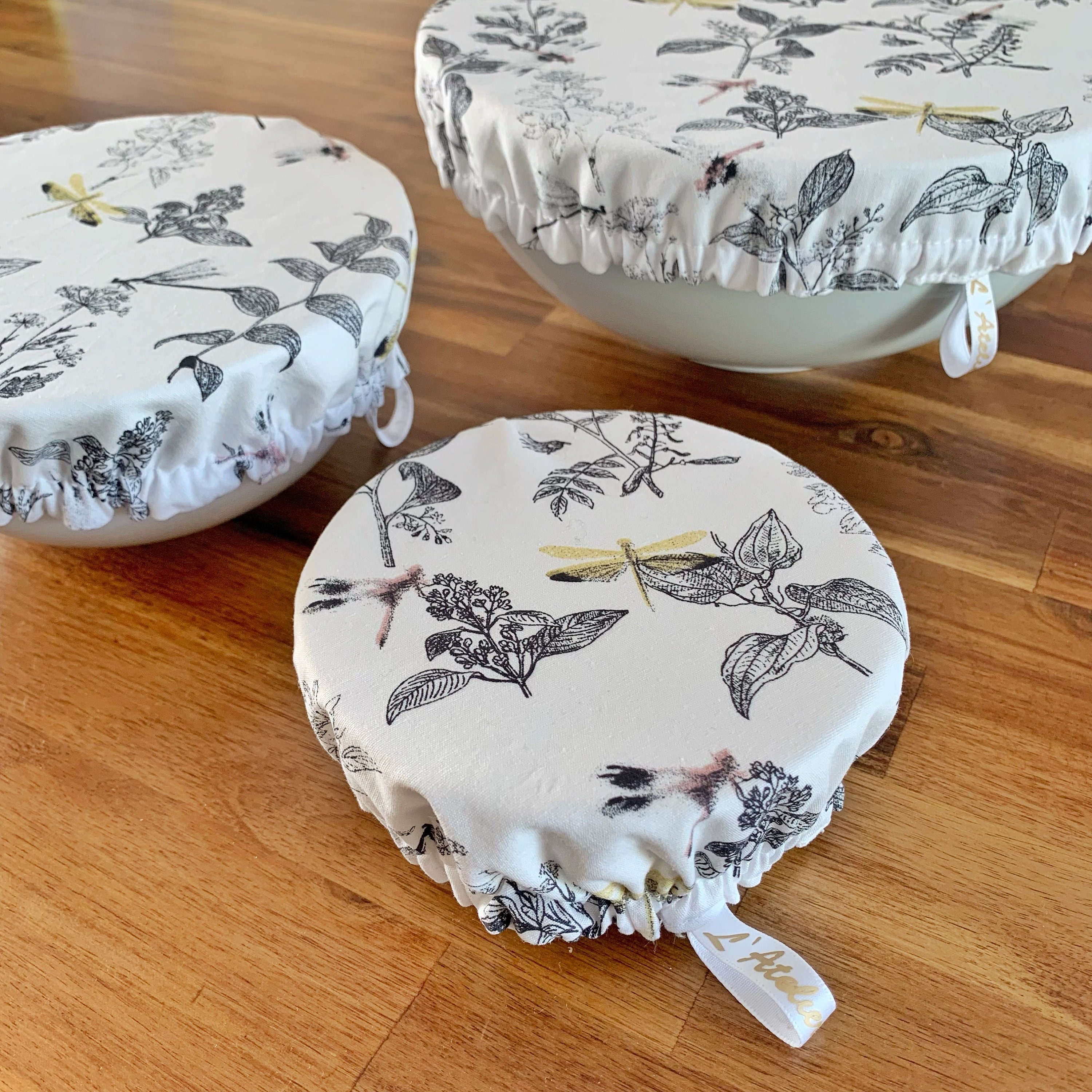 Charlotte/Couvre-Plat L'herboriste en Tissu Bio