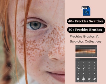 Muestra de pecas y pincel preestablecidos Muestras y pinceles de pecas de Photoshop (colecciones de diseñadores)