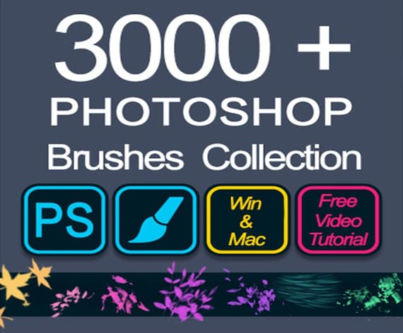 3000+ Adobe Photoshop Brushes - Designer & Professional Brushes Collection Photoshop Brushes in the UK