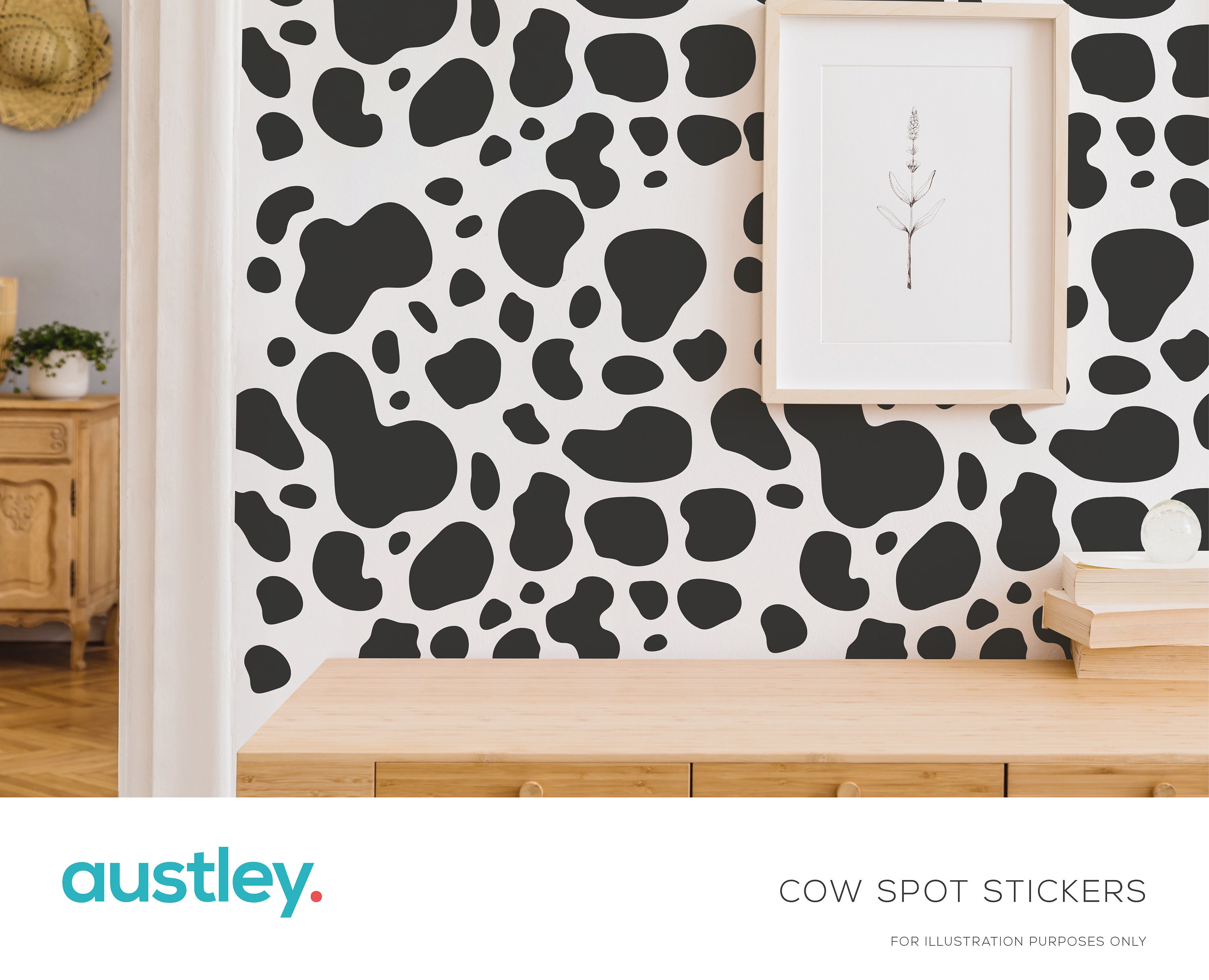 Cow Spots Car Decal 26W x 18H - Designed By Custom Car Wraps - Design  Your Own Car Decal 26W x 18H