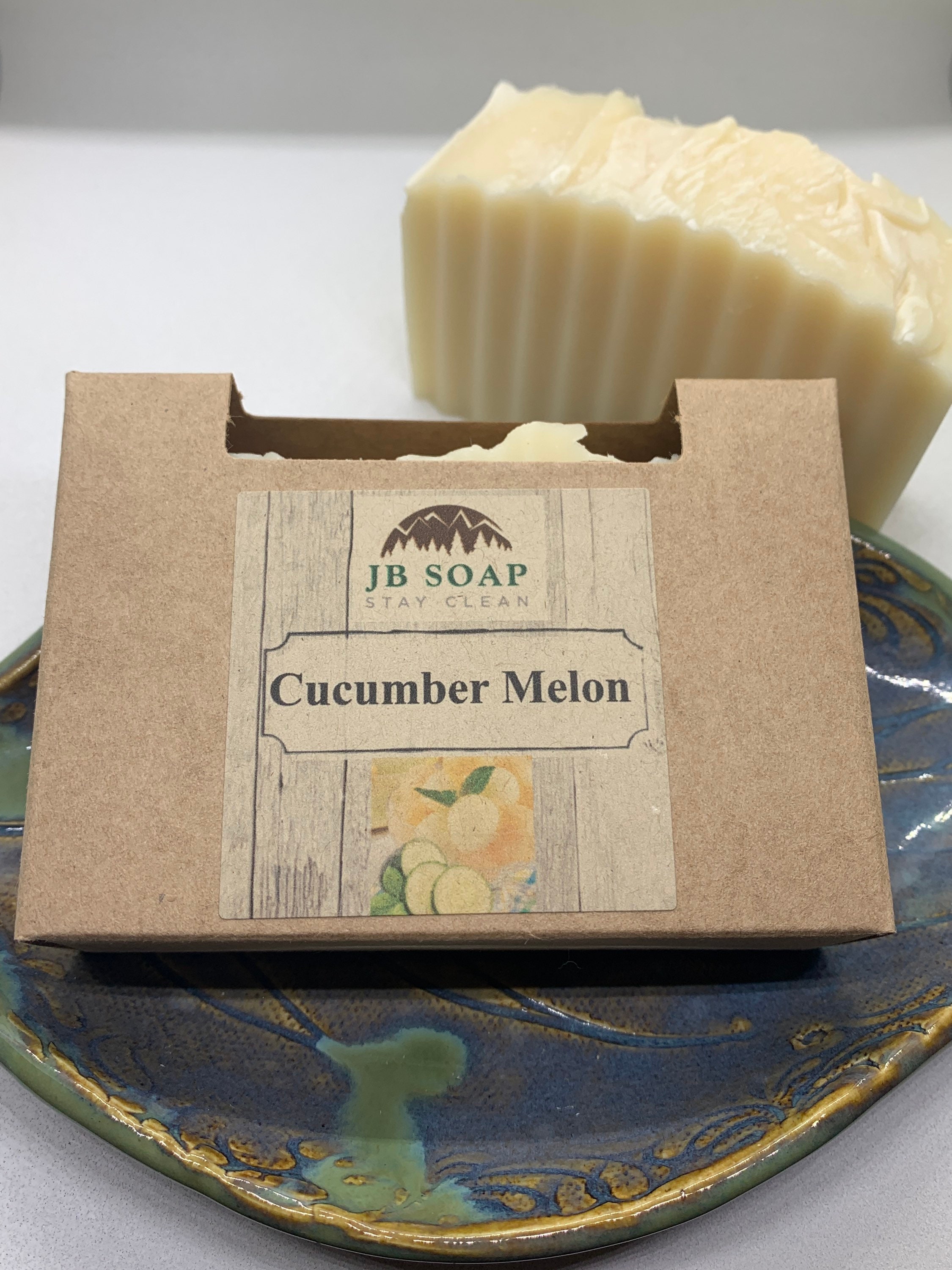 Cucumber Melon Bar Soap Etsy