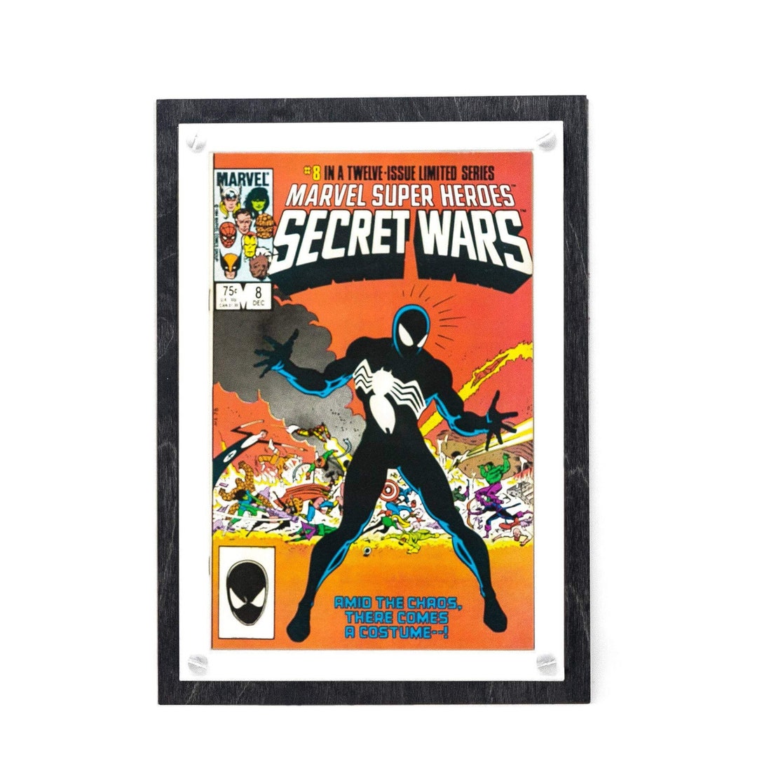 FLEX Frame Modern Comic Book Frame Wood & Acrylic Wall Mounted Comic