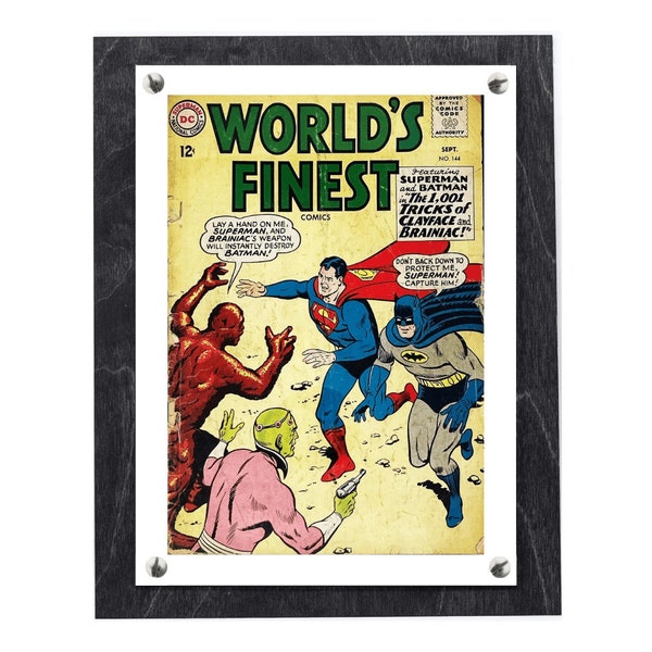 Classic FLEX Frame | Golden, Silver & Bronze Age Comic Book Display | Wood, Acrylic