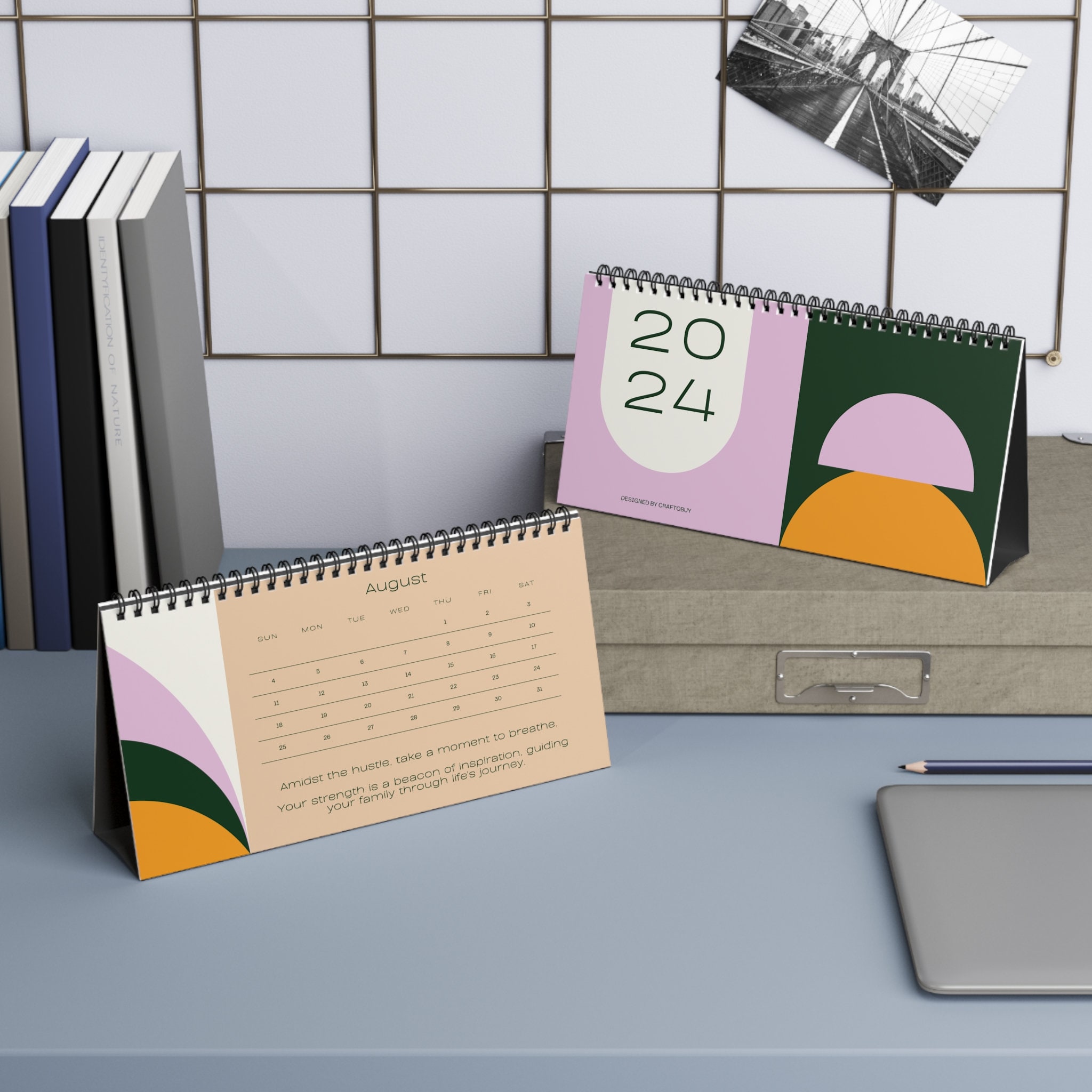 Gift for Mom 2024 Calendar Inspiration Affirmation Motivation for