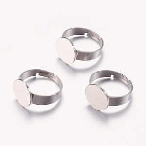 Lot De Bagues En Argent Sterling 925 Pour Revendeur - Alliances Et Autres Modèles - Occasion