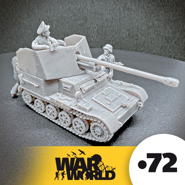 1/72 - Panzerselbstfahrlafette la 5 cm PaK 38 - WWII