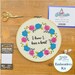 Cinderella Inspired Embroidery Kit - 'I Know I Have A Heart' by Amelia Stitches 