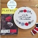 Hadestown the Musical Inspired Embroidery Kit - 'See How the World Could Be, In Spite of the Way that It Is' by Amelia Stitches 