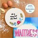 Waitress Inspired Embroidery Kit - 'She Is Messy But She's Kind' by Amelia Stitches 