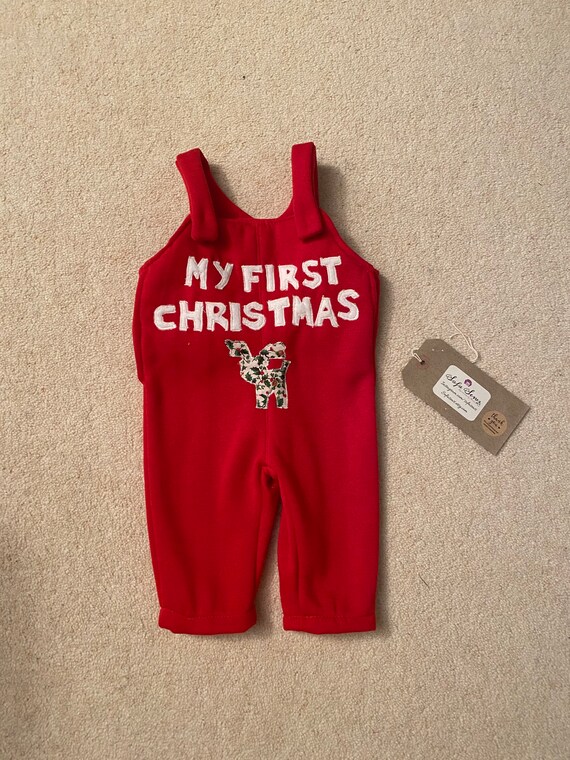 christmas dungarees