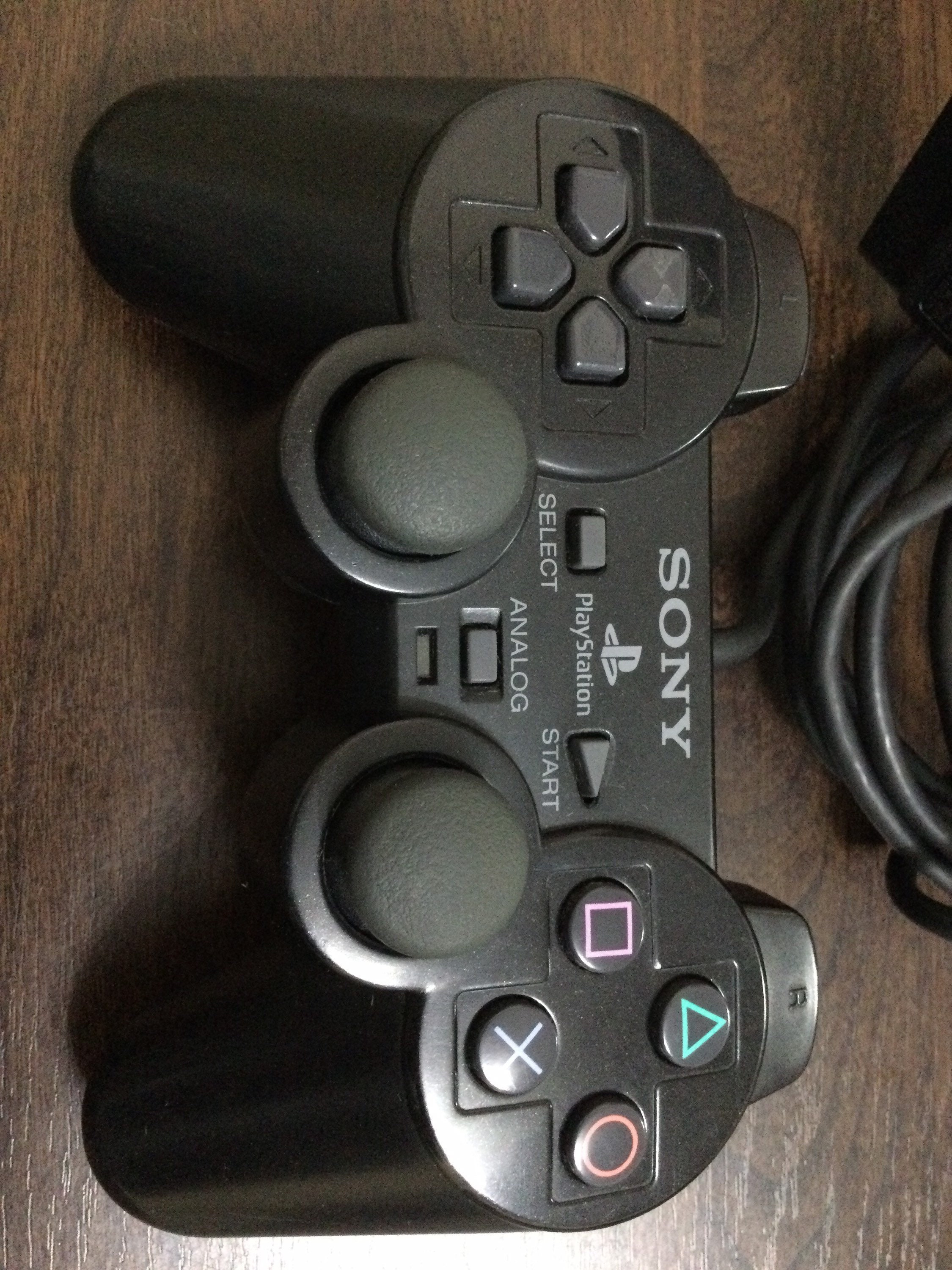 Official Sony Playstation 2 PS2 Controller Black | Etsy