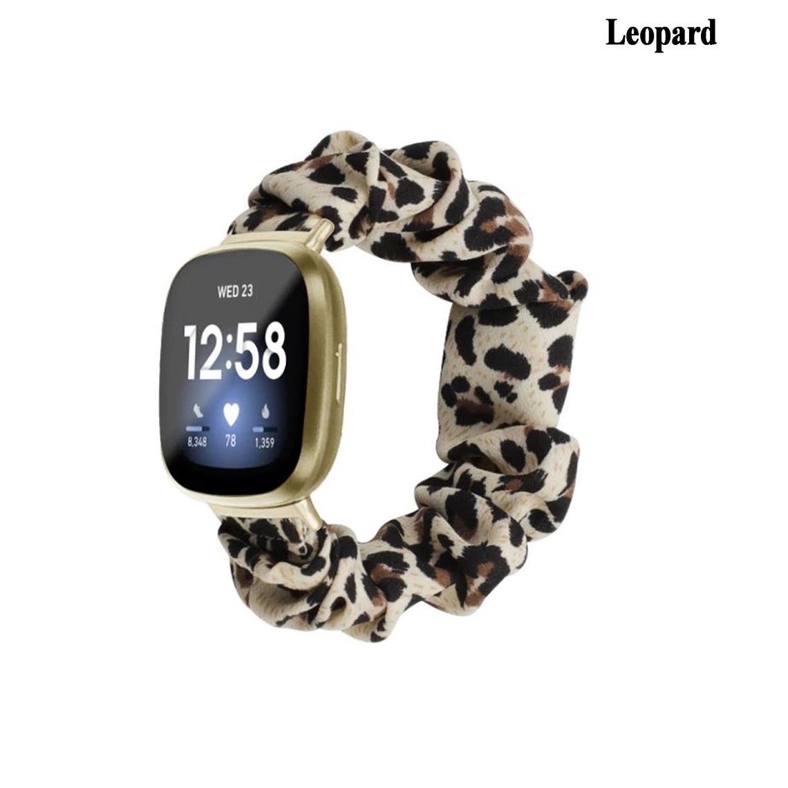 scrunchie fitbit versa band