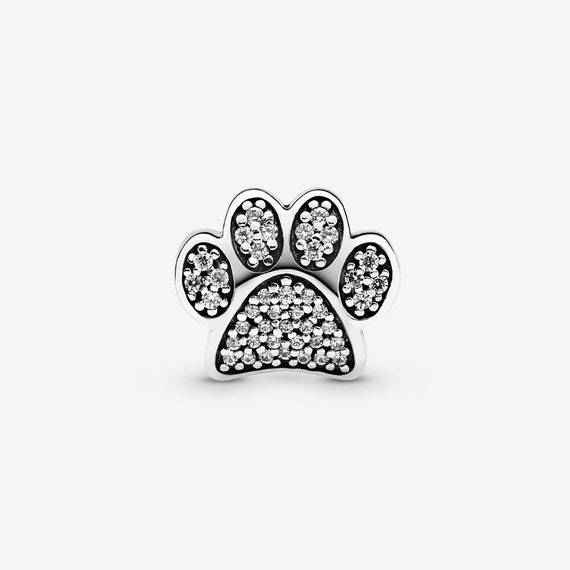 PANDORA Charms Sparkling Paw Print 