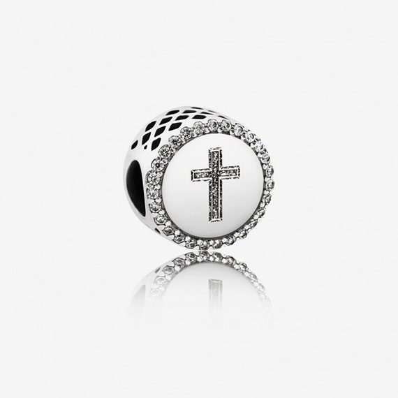 PANDORA Charms Fully Stamped Faith 
