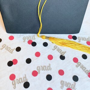 Graduation Confetti. 50 count. Custom Confetti. Grad Confetti.