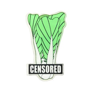 Adult Bok Choy Acrylic Pin