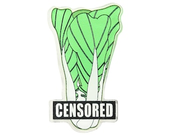 Adult Bok Choy Acrylic Pin