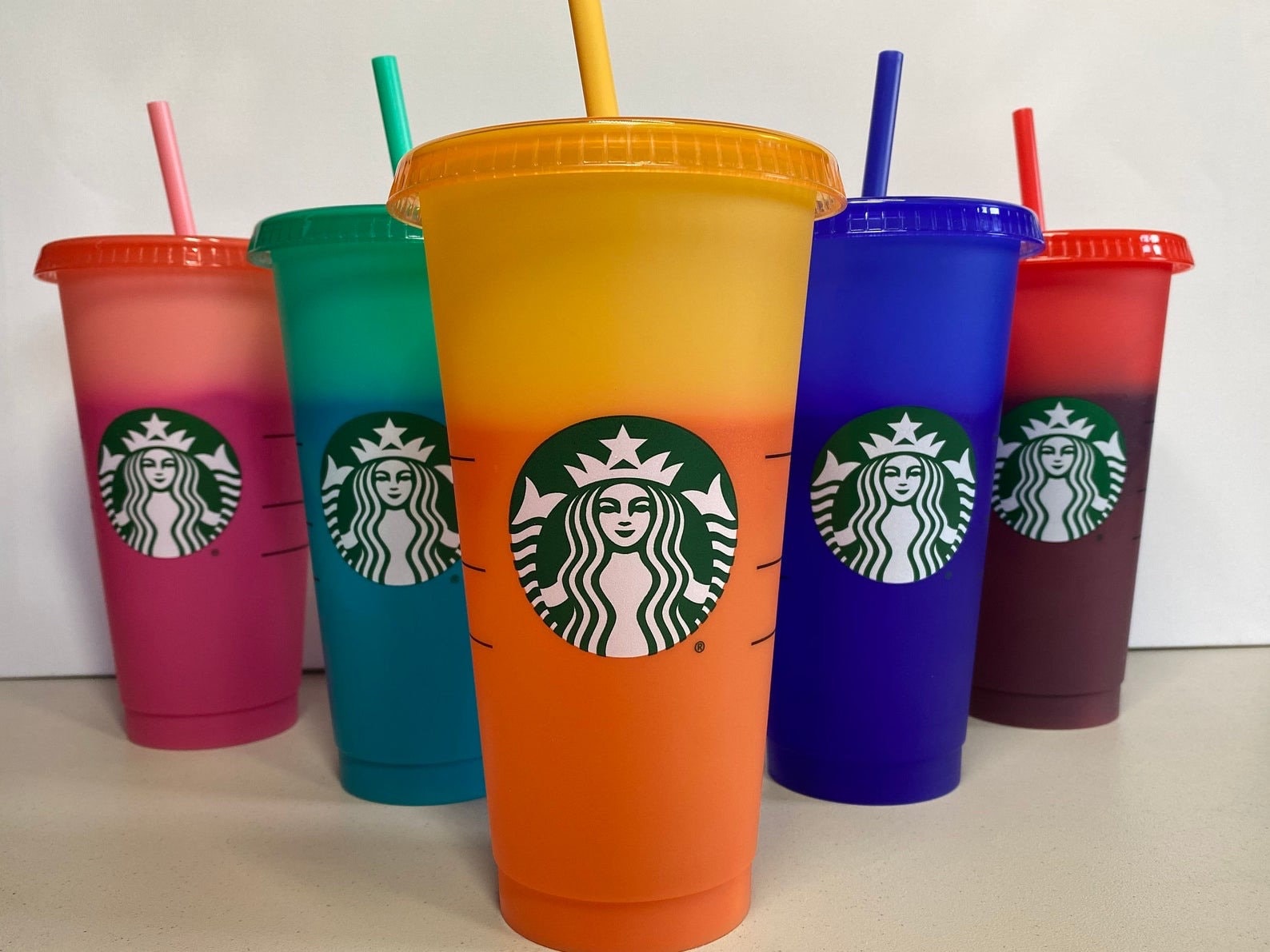 Healthcare Worker Starbucks Cup Starbucks Essential Worker Color