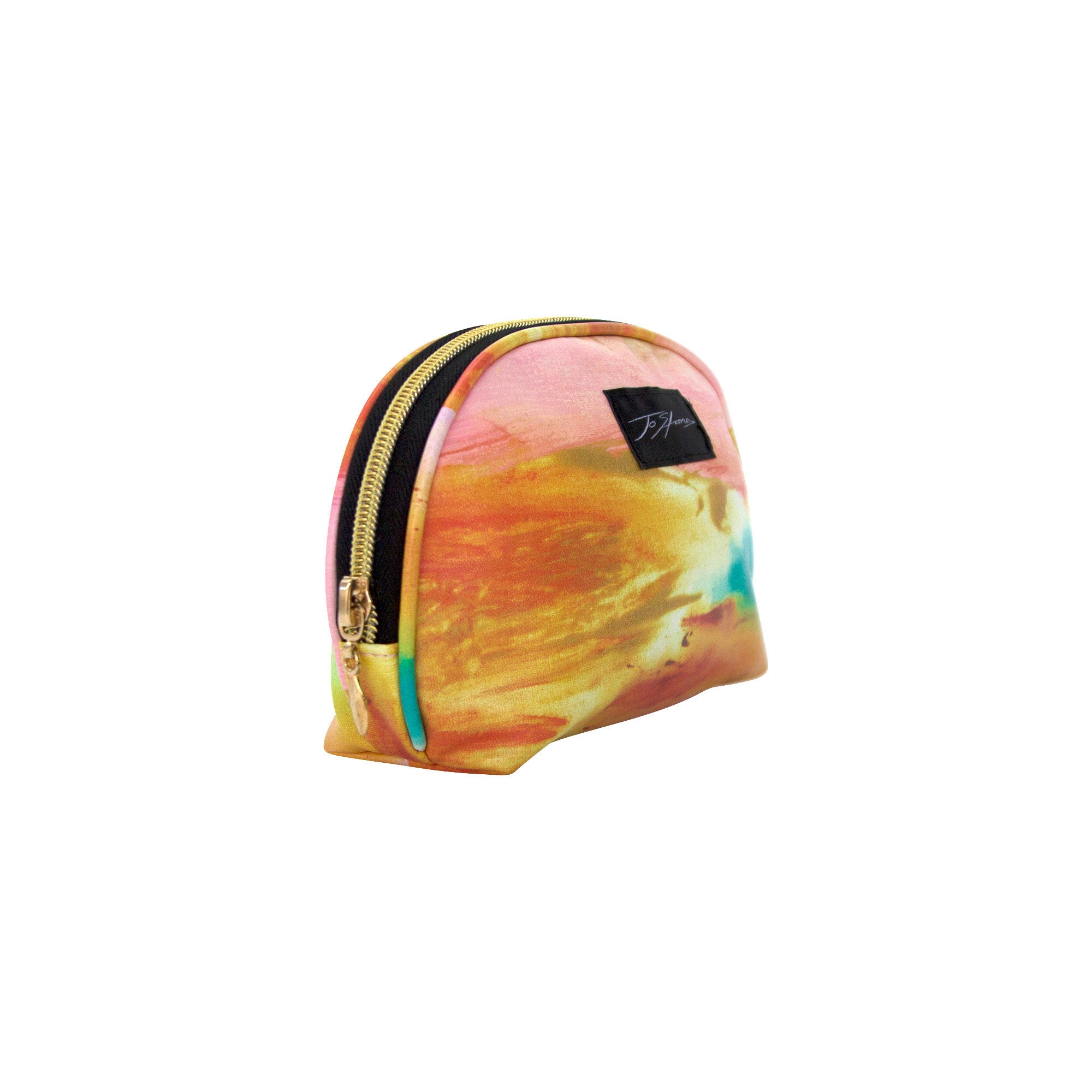 Cosmetic Bag Makeup Bag Hand Painted Design Designer Makeup Etsy