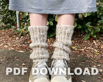 Crochet Legwarmers Pattern