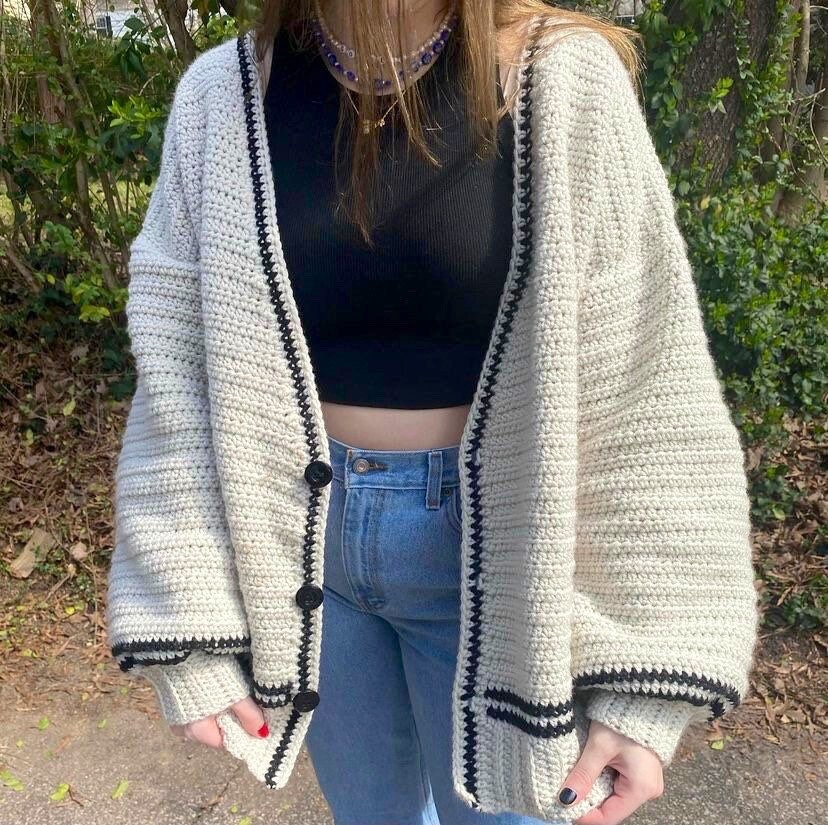 Crochet Taylor Swift Folklore Cardigan PDF Pattern lupon.gov.ph
