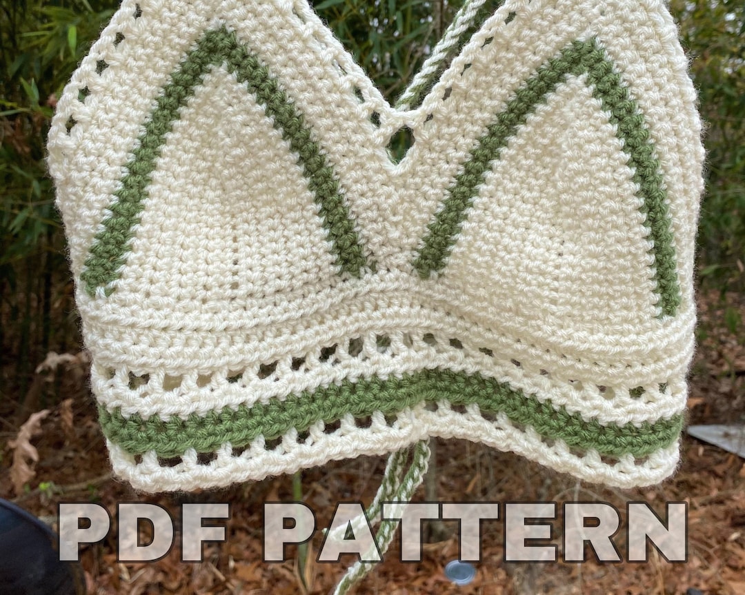 PDF Crochet Pattern for Crop Tank - Etsy