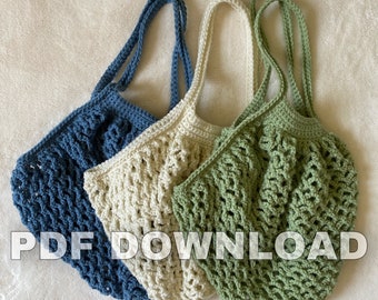 Crochet Pattern for Market Bag