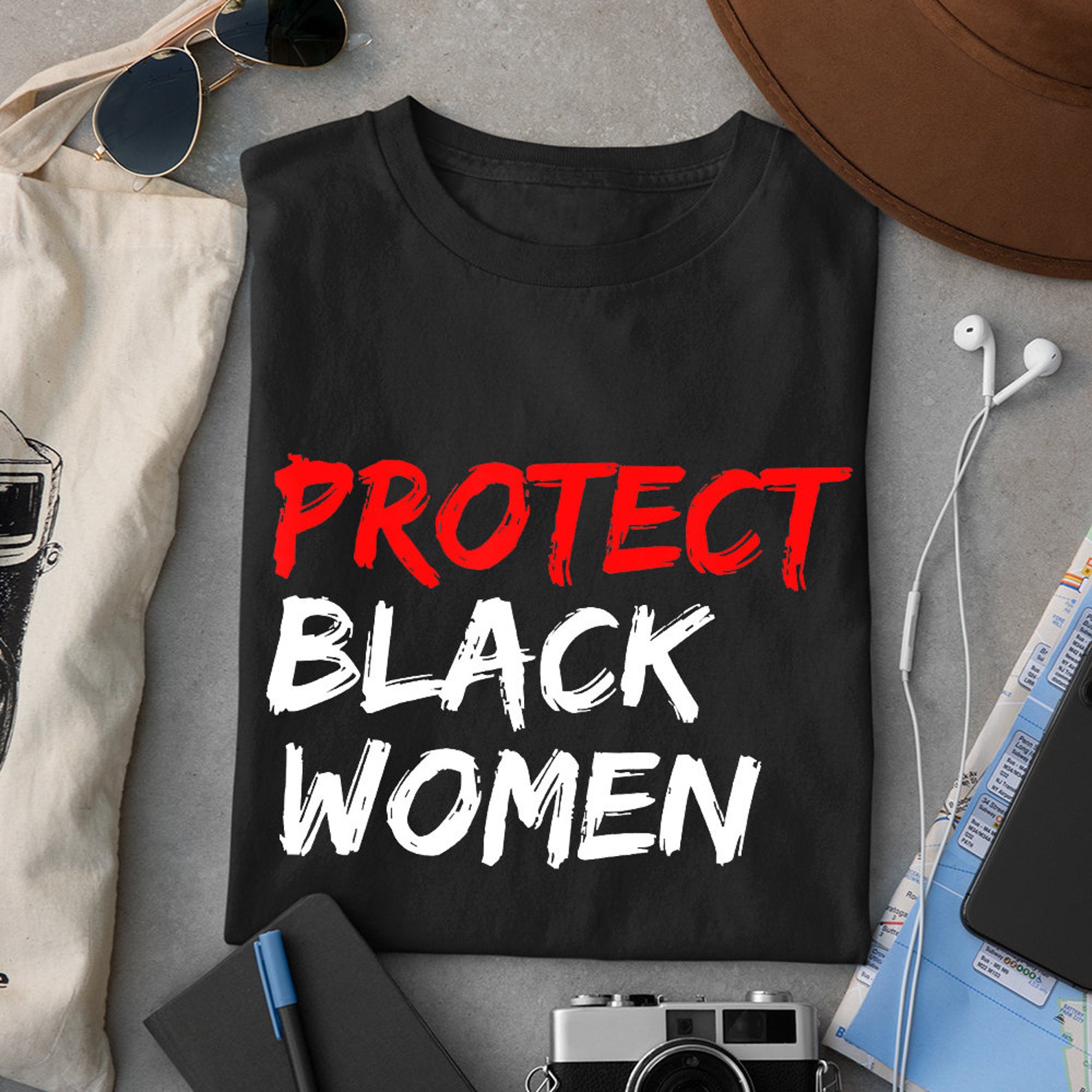 Protect Black Women T-Shirt Perfect Gift For You | Etsy