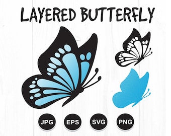 Cricut Butterfly Svg Etsy