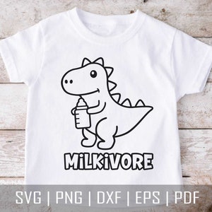 Milkivore Svg, Svg bébé, Baby Shower Svg, Svg nouveau-né, citation de bébé, bébé mignon disant Svg, bébé drôle Svg, bébé garçon fille Svg, Png, Dxf