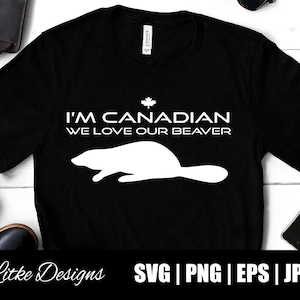 Canada Dag SVG | Canada dag gesneden bestand | Canada dag illustraties | Grappige Canadese SVG | Canadese Citaten | Canada Uitspraken | Canadese Bever Svg