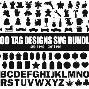Tags Svg, Pacote Tag Svg, Etiquetas de Natal Svg, Etiquetas para presentes Svg, Etiqueta de preço Svg, Etiqueta Svg, Etiqueta decorativa Svg, Silhueta, Arquivos cortados para Cricut