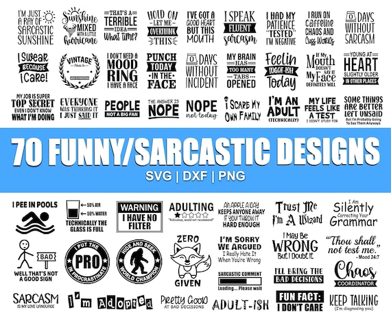 Sarcasm Svg Bundle, Sarcastic Bundle Svg, Sarcastic Svg Bundle, Funny Svg Bundle, Sarcastic Sayings Svg Bundle, Sarcastic Quotes Svg