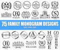 Family Monogram Svg Bundle, Welcome Sign Svg, Welcome Svg Bundle, Family Name Monogram, Farmhouse Porch Sign Svg, Family Sign Svg, Cut File