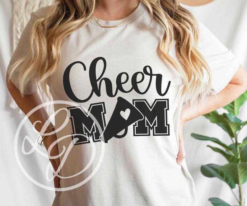Cheer Mom Svg Bundle, Cheer Life Svg, Cheerleader Svg Files, Cheerleader Mom Designs, Mom Life Svg, Cut File For Cricut, Silhouette, Png,Dxf image 3