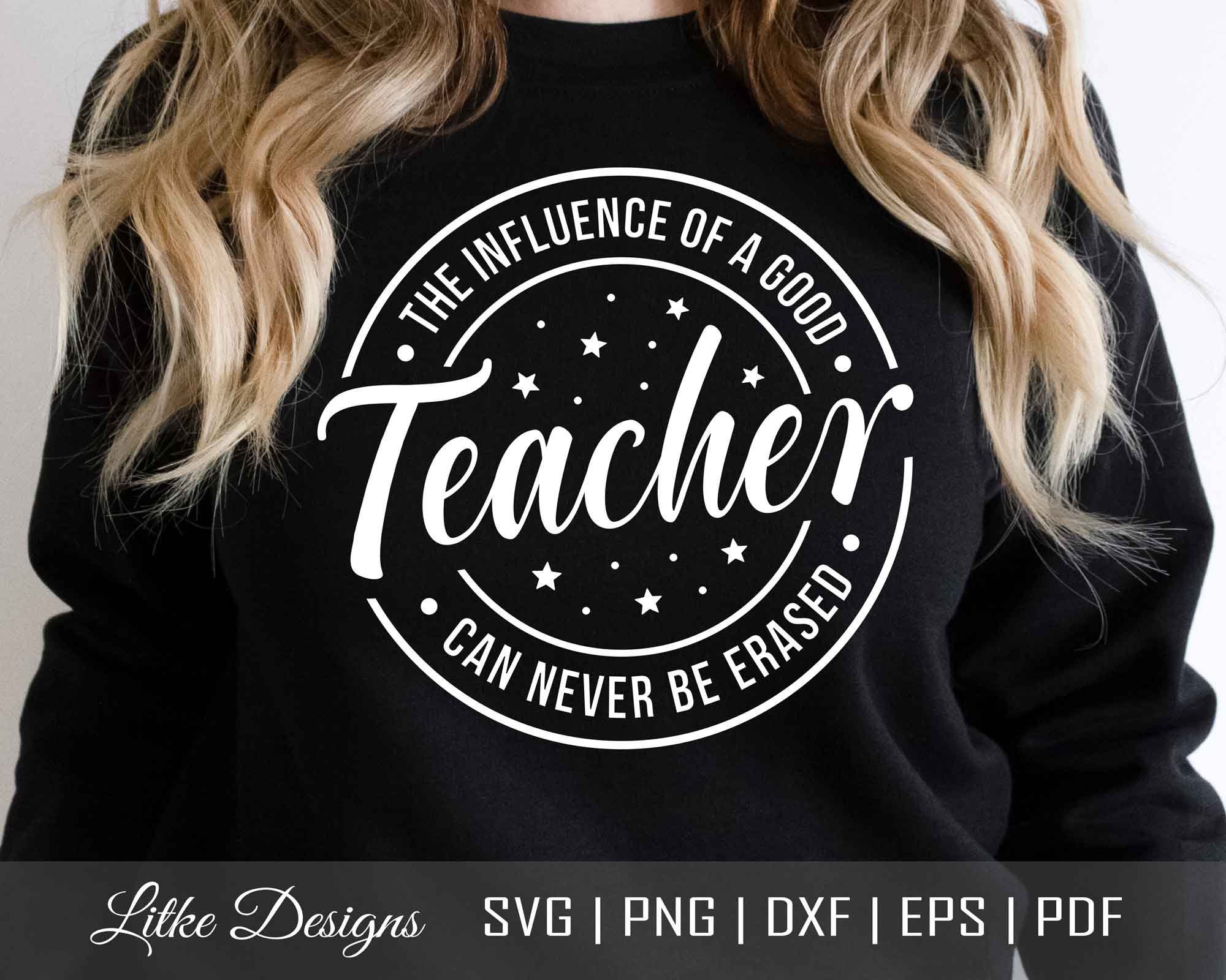 One Loved Teacher Svg, Teacher Svg, Teacher Appreciation Svg, Teacher Life Svg, Teacher Facts Svg, Cut Files For Cricut, Silhouette, Dxf,Png