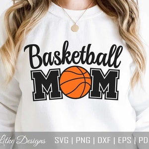 Basketball Mom svg, Basketball Mom Life svg, Mom Life svg, Basketball Designs, Jubel Mom svg, Cut File für Cricut, Silhouette, Png, Dxf