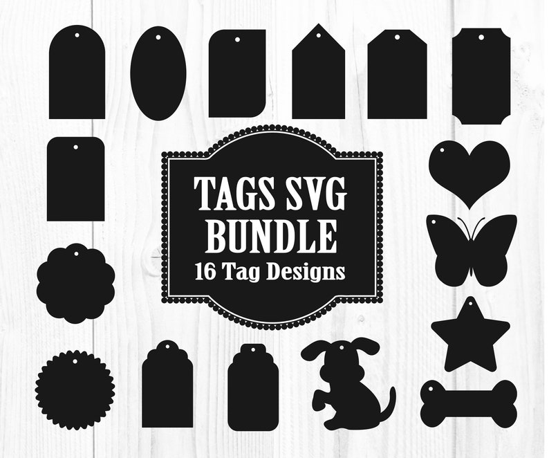 Download Tags Svg Bundle Tag Svg Tag Cut File Gift Tags Svg Price ...